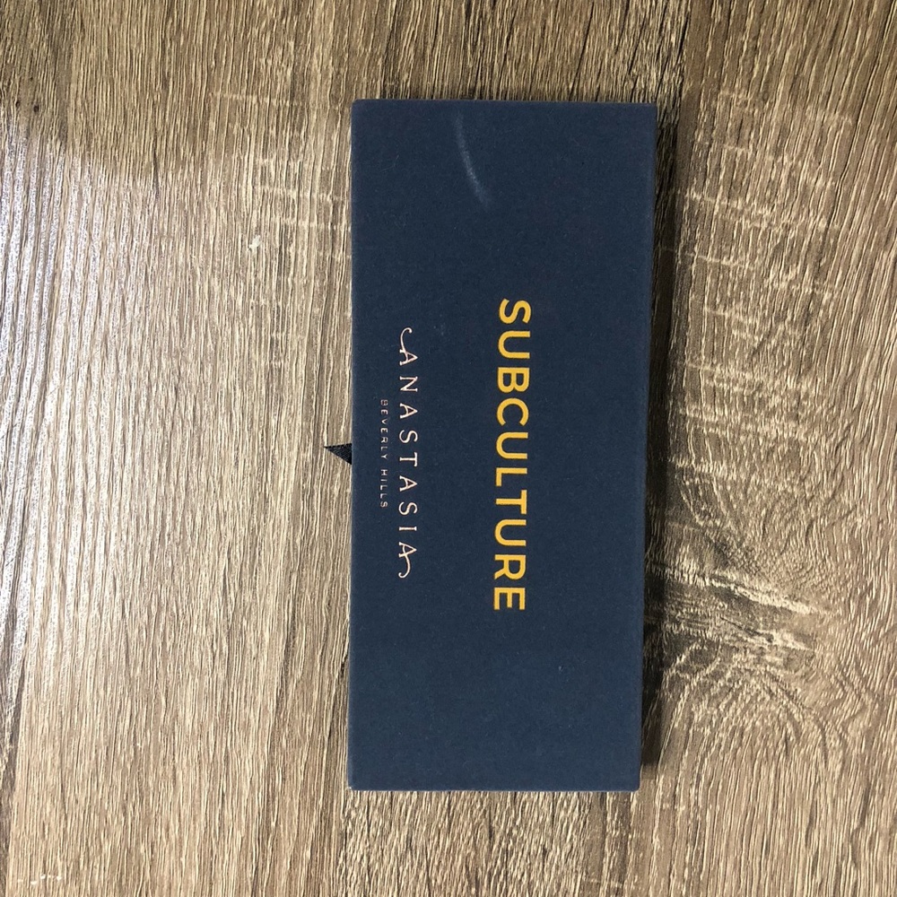 Anastasia Beverly Hills subculture palette